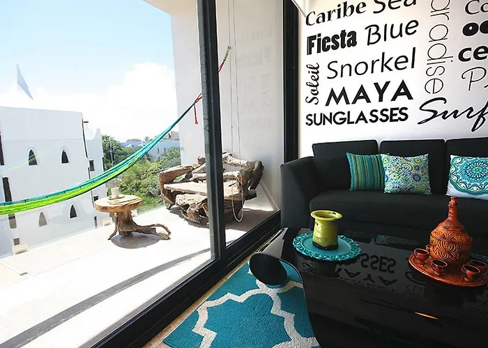 2br Oasis W Rooftop Pool & Ocean View - Playa del Carmen