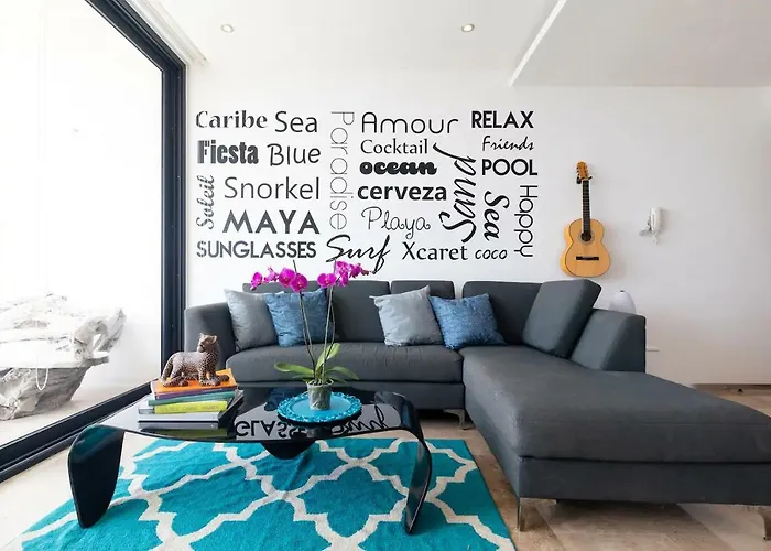 2br Oasis W Rooftop Pool & Ocean View - Apartment Playa del Carmen