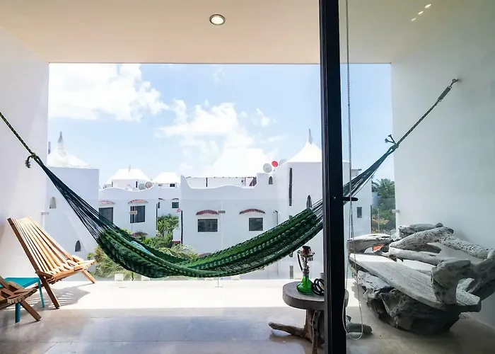 Apartment 2br Oasis W Rooftop Pool & Ocean View - Playa del Carmen